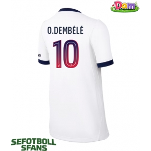 Paris Saint-Germain Ousmane Dembele #10 Bortatröja Kvinnor 2026-27 Kortärmad
